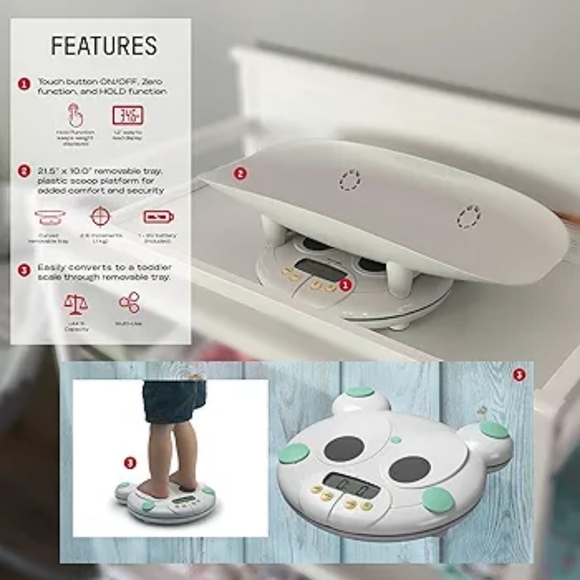 Salter Digital Baby, Toddler or Pet, 2 in one Weight Scale - Picture 1 of 8